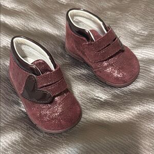 Primigi Brown Baby Walker Shoes with Velcro Strap
